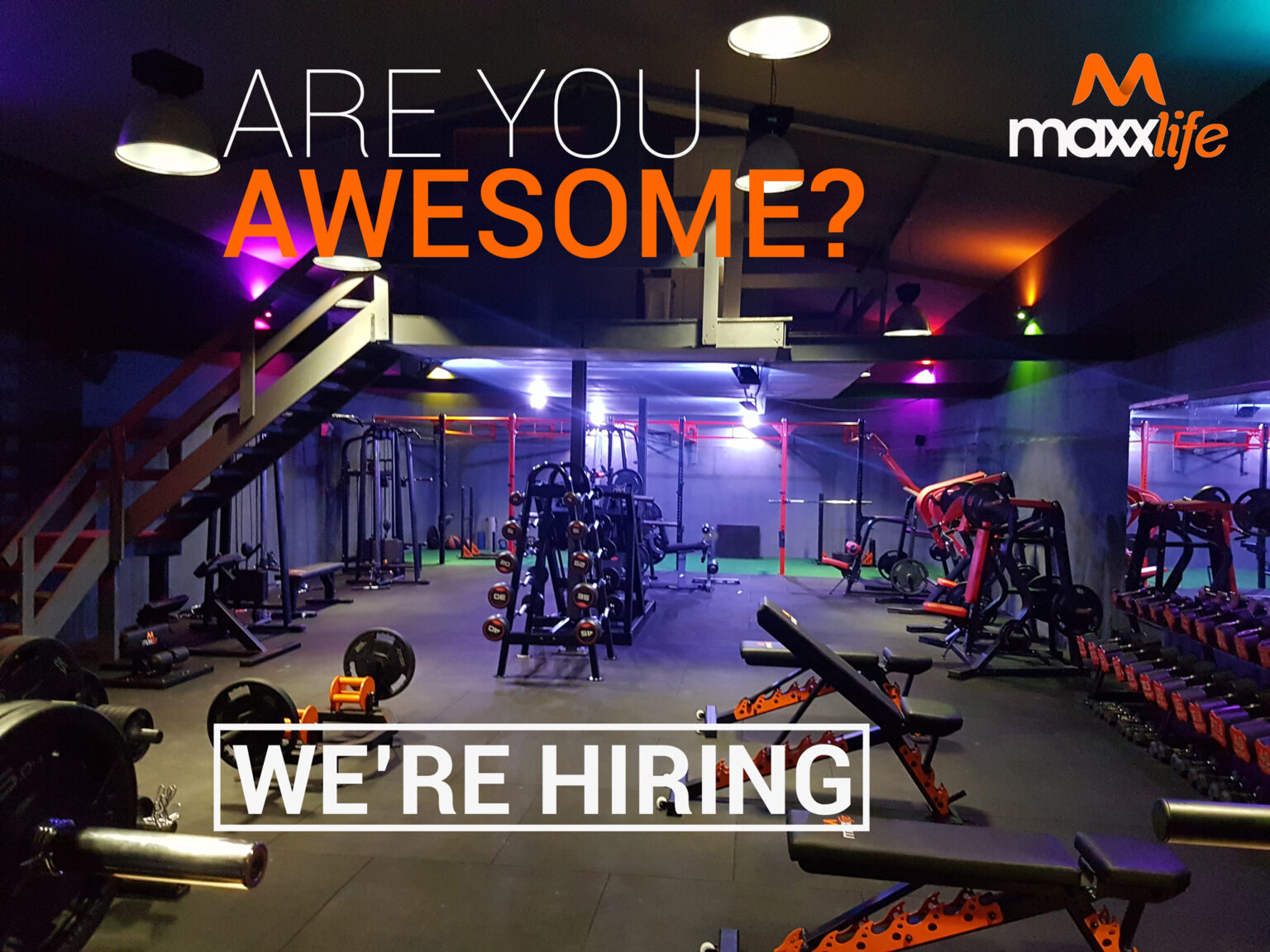 We’rehiring Maxx Life Gym, Armagh